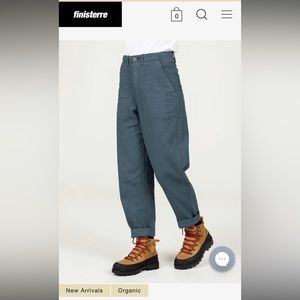 Finisterre Yarrel Canvas Trousers, Sz. 28R